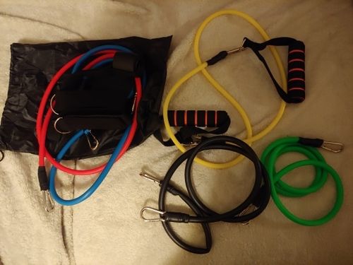 Customer photo review of Set bandas de resistencia.