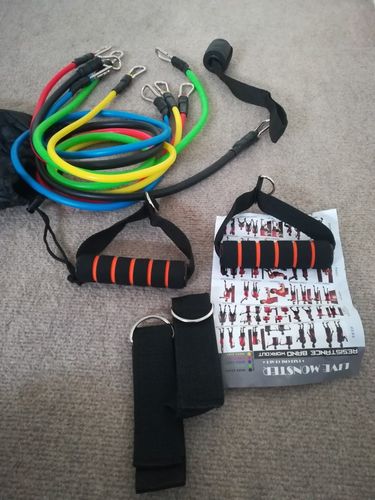 Customer photo review of Set bandas de resistencia.