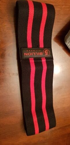 Customer photo review of Banda de cadera 5 billion.