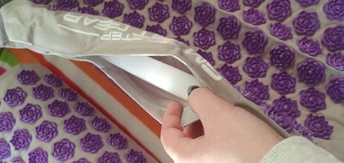 Customer photo review of Esterilla de acrupresión.