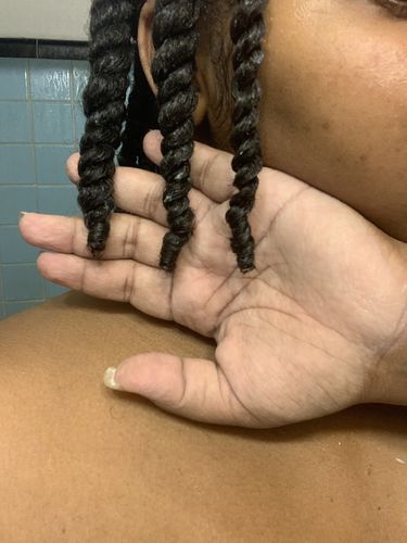 Customer photo review of More Moisture Cream