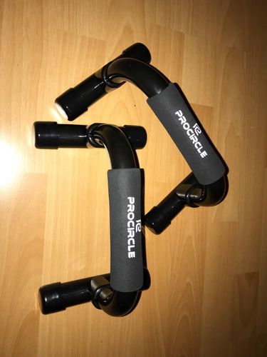 Customer photo review of Barras paralelas 5 billion.