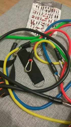 Customer photo review of Set bandas de resistencia.