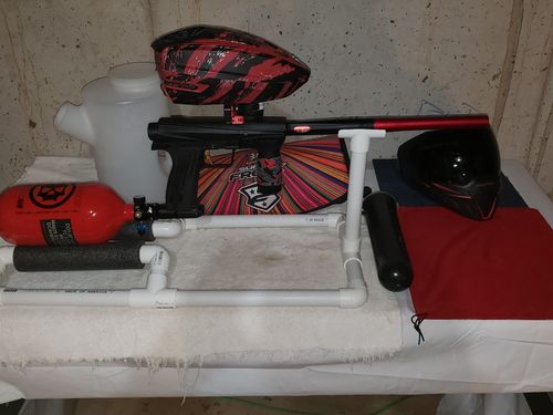 Customer photo review of Skeleton Air "Hyperlight" Tank w/ Haymaker 500 Reg - 80ci / 4500psi