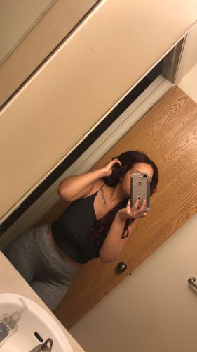 Customer photo review of Tape in Balayage Ash Blonde Human Hair Extensions Balayage #Nordic