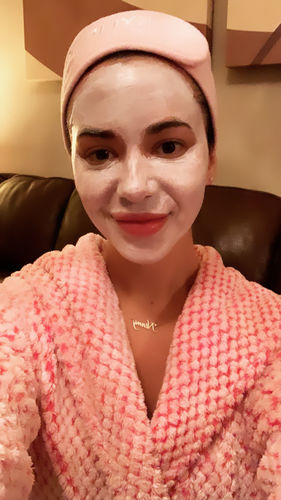 Customer photo review of Alya Skin Pink Clay Mask (120g) - Twin Pack