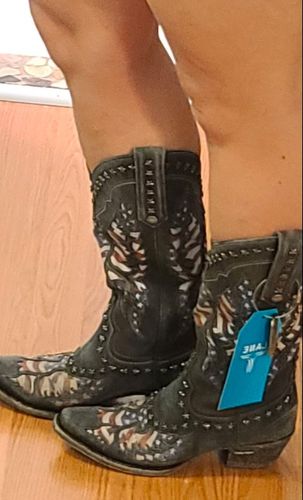 Customer photo review of Women's Old Glory Western Boots