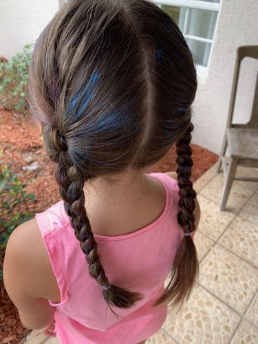 Customer photo review of Hair Color Wax