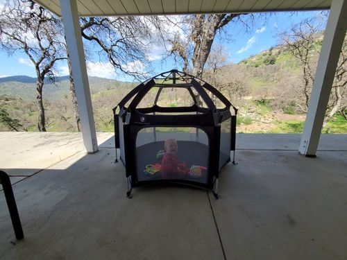 Customer photo review of Pop N' Go® Playpen