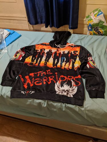 Customer photo review of The Warriors (film) Unisex 3D Hoodie