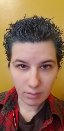 Customer photo review of Hair Color Wax