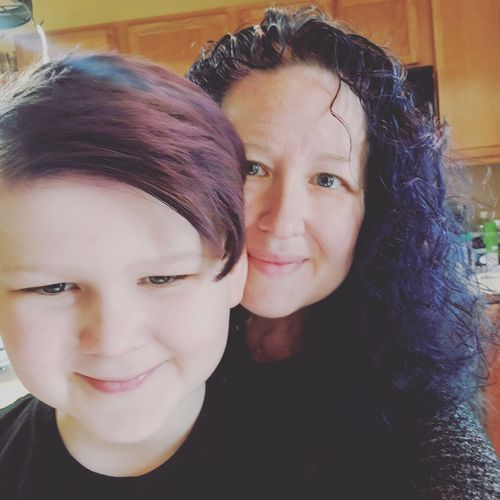 Customer photo review of Hair Color Wax