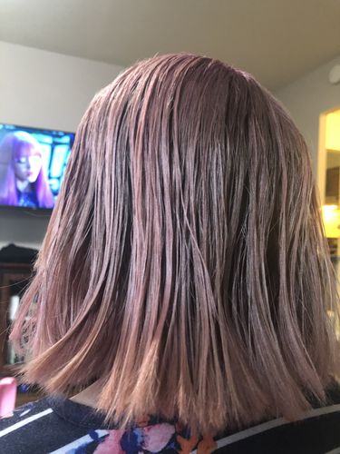 Customer photo review of Hair Color Wax