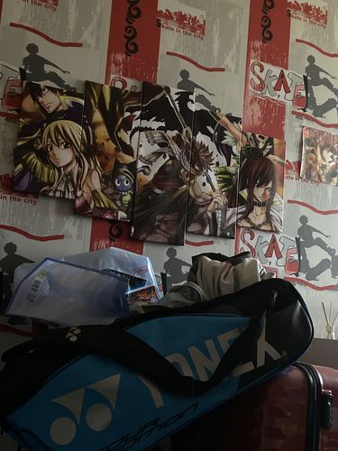 Customer photo review of Décoration murale Fairy Tail Guild