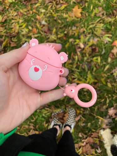 Customer photo review of HipCity CareBear AirPod Case