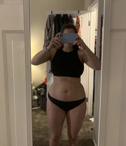 Customer photo review of Hello Bombshell Top | Black |