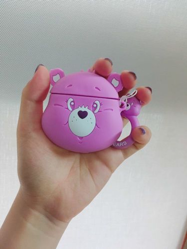 Customer photo review of HipCity CareBear AirPod Case