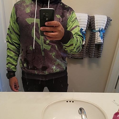 Customer photo review of Doom New Collection Unisex Zip Up Hoodie Jacket