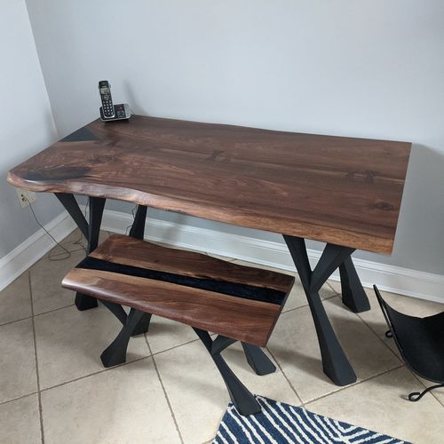 Customer photo review of Classic table legs 507 Yami (Free Shipping USA)