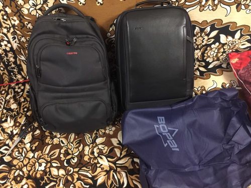 Customer photo review of BOPAI™ Anti-theft Expendable 15.6 Inch Laptop Backpack (USB Port)