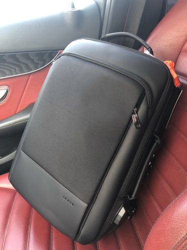Customer photo review of BOPAI™ Your Style Anti-theft Expandable 15.6 Inch Laptop Laptop Backpack (USB Port)