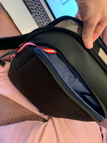 Customer photo review of BOPAI™ Slim Ultralight 15.6 inch Laptop Backpack-A0011