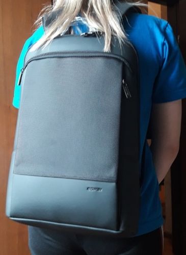 Customer photo review of BOPAI™ Slim Ultralight 15.6 inch Laptop Backpack-A0011