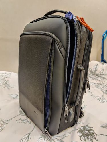 Customer photo review of BOPAI™ Your Style Anti-theft Expandable 15.6 Inch Laptop Laptop Backpack (USB Port)
