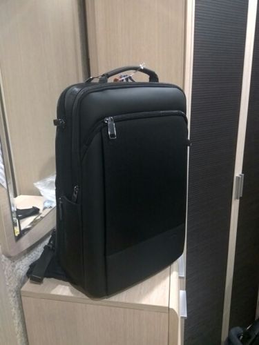 Customer photo review of BOPAI™ Your Style Anti-theft Expandable 15.6 Inch Laptop Laptop Backpack (USB Port)
