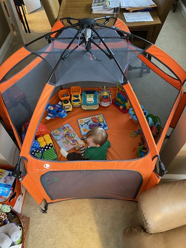 Customer photo review of Pop N' Go® Playpen
