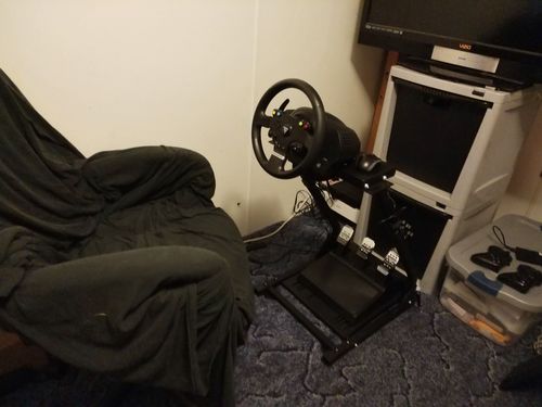 Customer photo review of CLASSIC Steering Wheel Stand