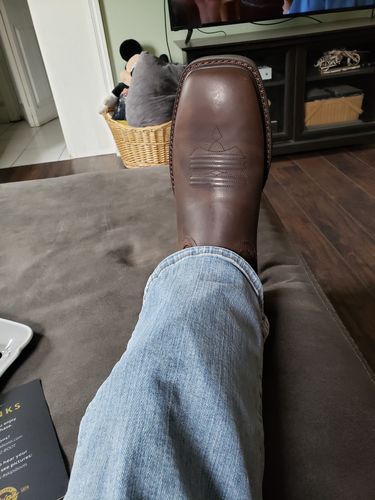 Customer photo review of Mens Groundbreaker Pull-On Boots