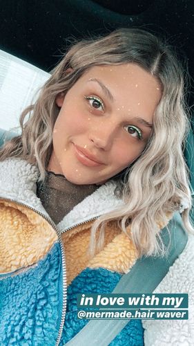 Customer photo review of Mermade Hair Waver - Pink - 32mm