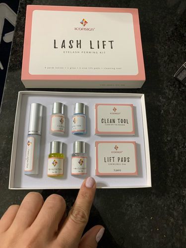 Customer photo review of Everbelle™ DIY Professional Lash Lifting Kit (50% OFF)