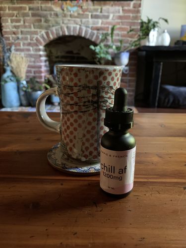 Customer photo review of Hippie & French Full Spectrum 1500mg Chill AF Flavored
