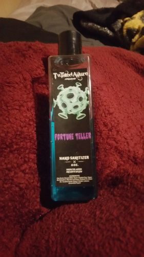 Customer photo review of Fortune Teller Hand Sanitizer