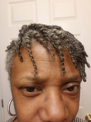 Customer photo review of Hydrating Vitamin Curl Mousse