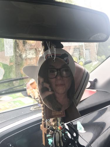 Customer photo review of Oval Portrait Air Freshener