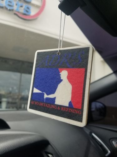 Customer photo review of Rounded Square Air Freshener