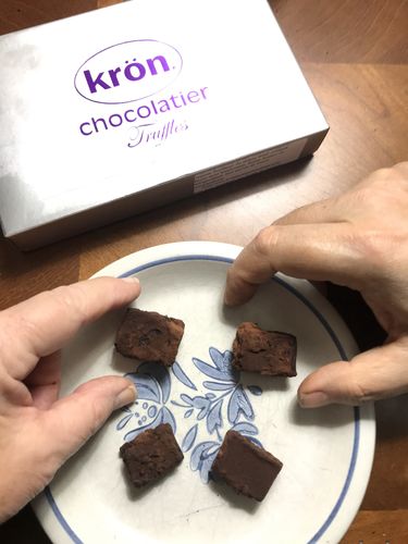 Customer photo review of Budapest Truffles