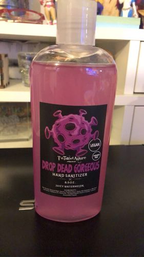Customer photo review of Drop Dead Gorgeous Hand Sanitizer