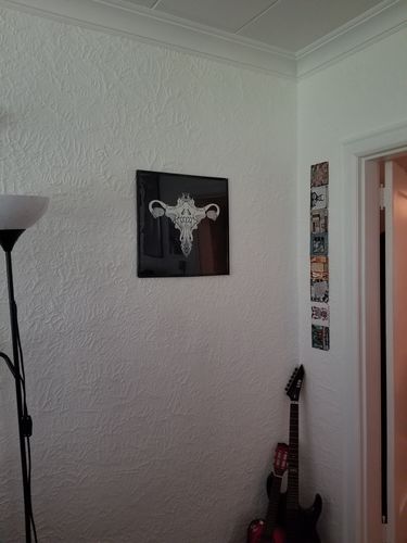 Customer photo review of Death Metal Uterus, Matte Art Print Poster