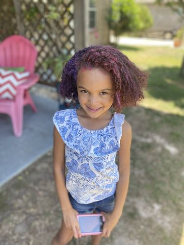Customer photo review of Hair Color Wax