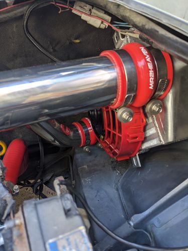 Customer photo review of Side Mount Intercooler Core