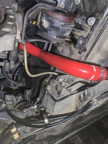 Customer photo review of MR2Heaven Silicone Coolant Hoses
