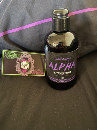 Customer photo review of Alpha Body Lotion