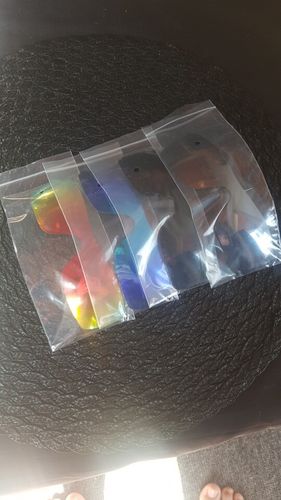 Customer photo review of MRY Replacement Lenses for Oakley Batwolf OO9101