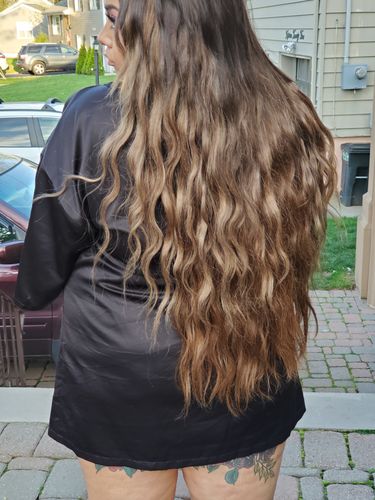 Customer photo review of Mermade Hair Waver - Pink - 32mm