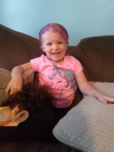 Customer photo review of Hair Color Wax