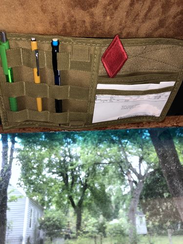 Customer photo review of Tactical MOLLE Vehicle Visor Panel